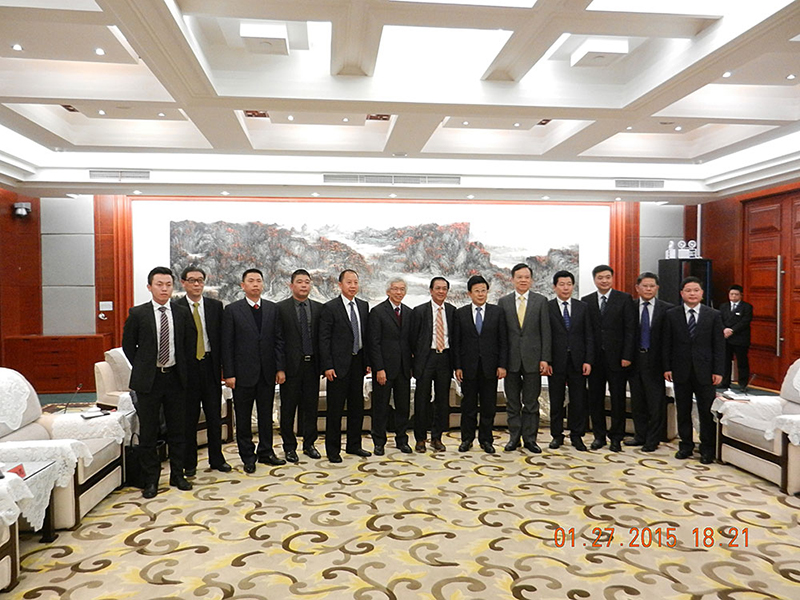 赵克志书记 陈敏尔省长接见 我们的投资考察团队